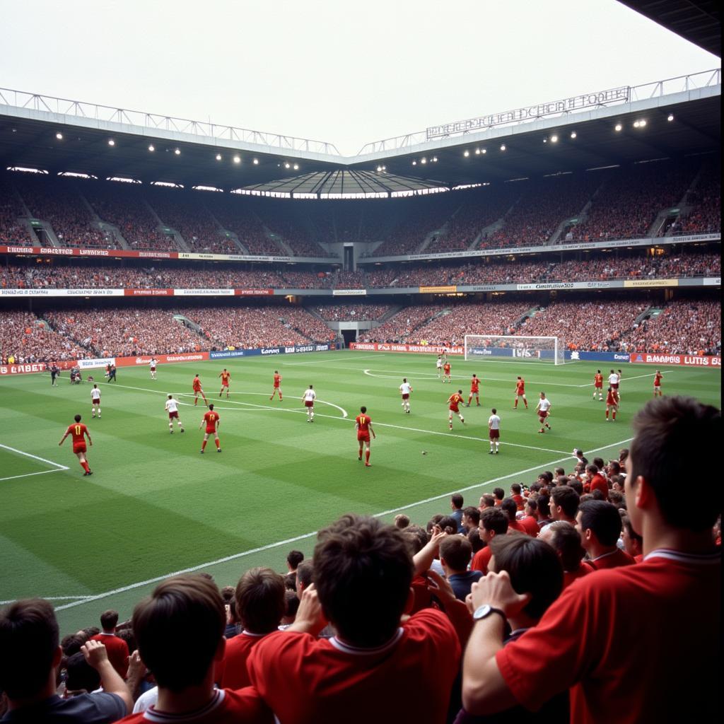 Trận đấu kịch tính giữa Liverpool và Roma năm 1984