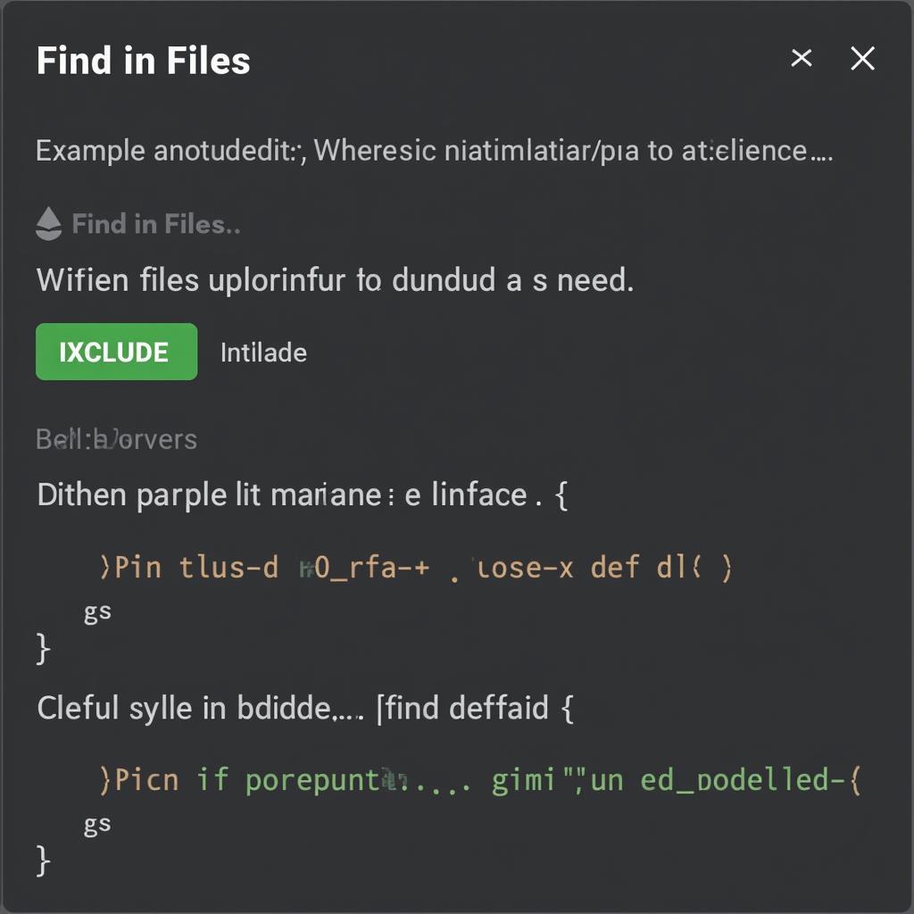 Lọc file trong VS Code