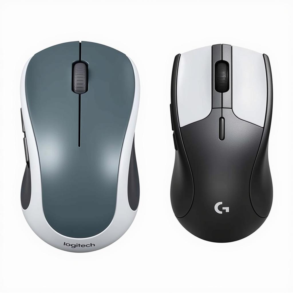 So sánh thiết kế Logitech G302 và G102