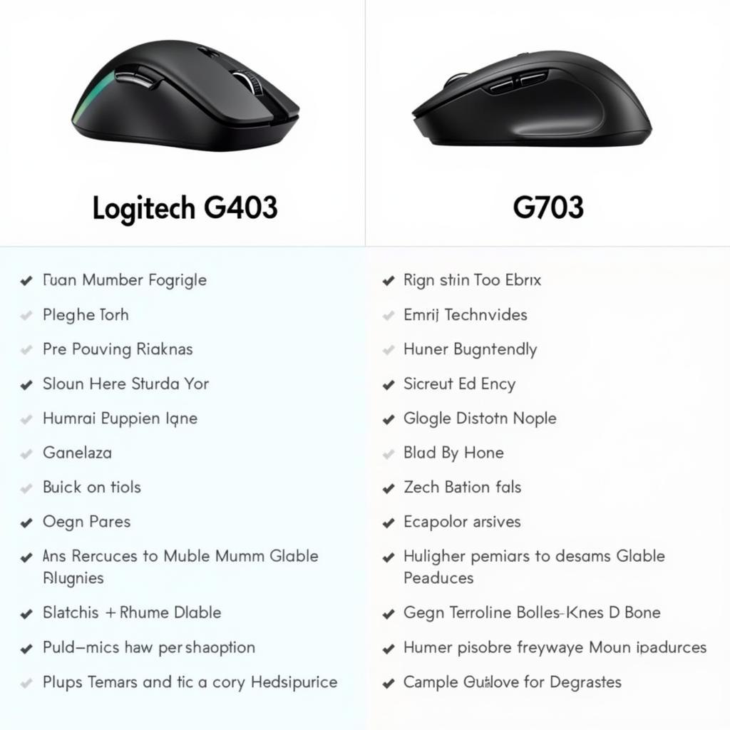 Kết luận so sánh Logitech G403 và G703