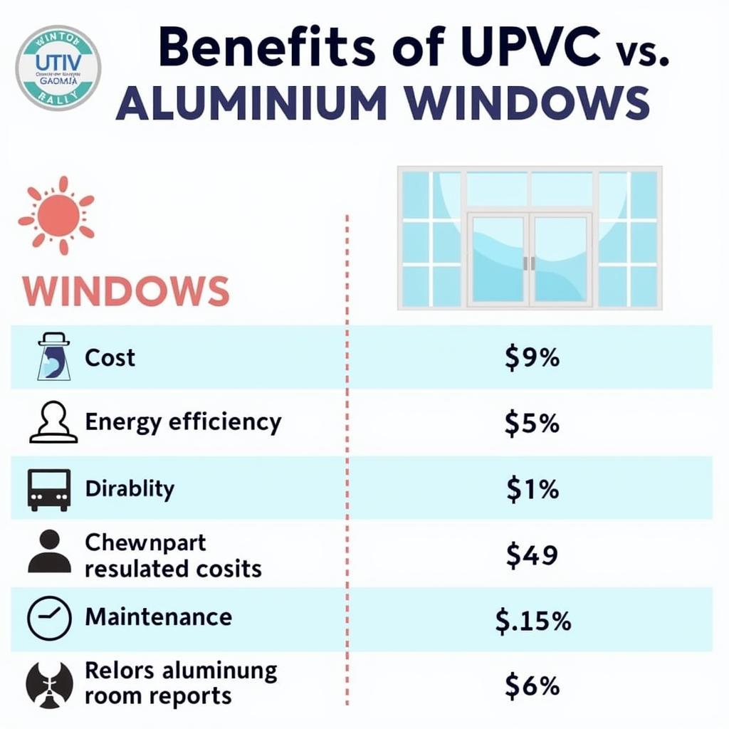 Benefits of Aluminium and UPVC Windows