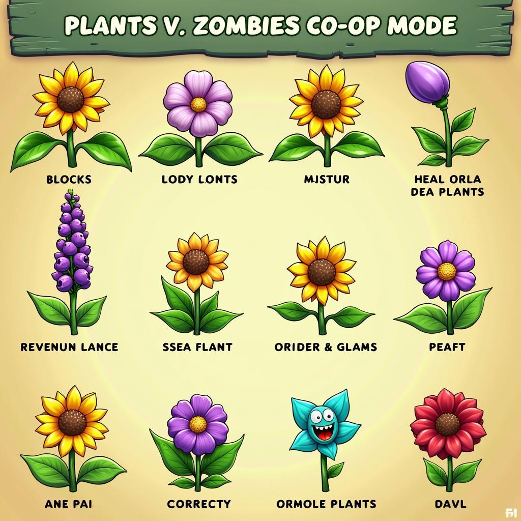 Lựa chọn cây trồng phù hợp trong Plants vs. Zombies Co-op