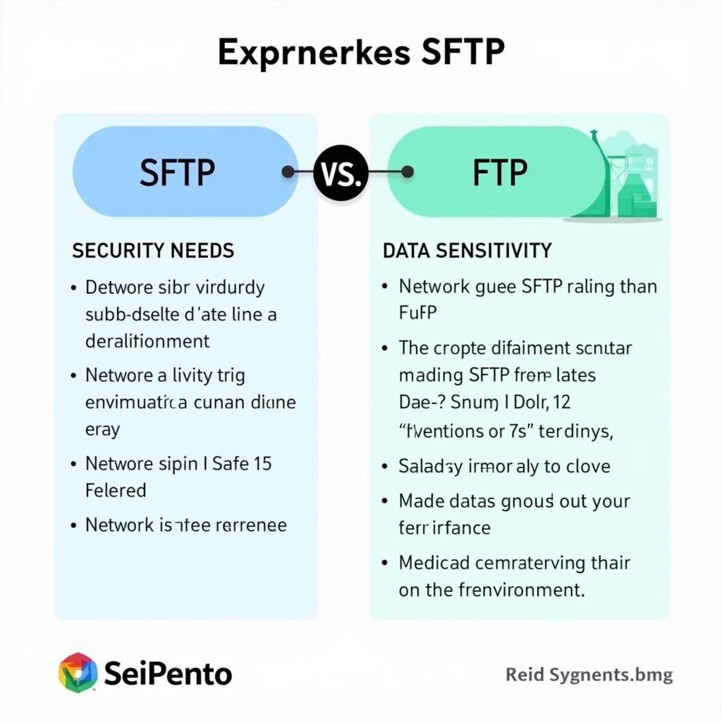 Lựa chọn SFTP hoặc FTP phù hợp