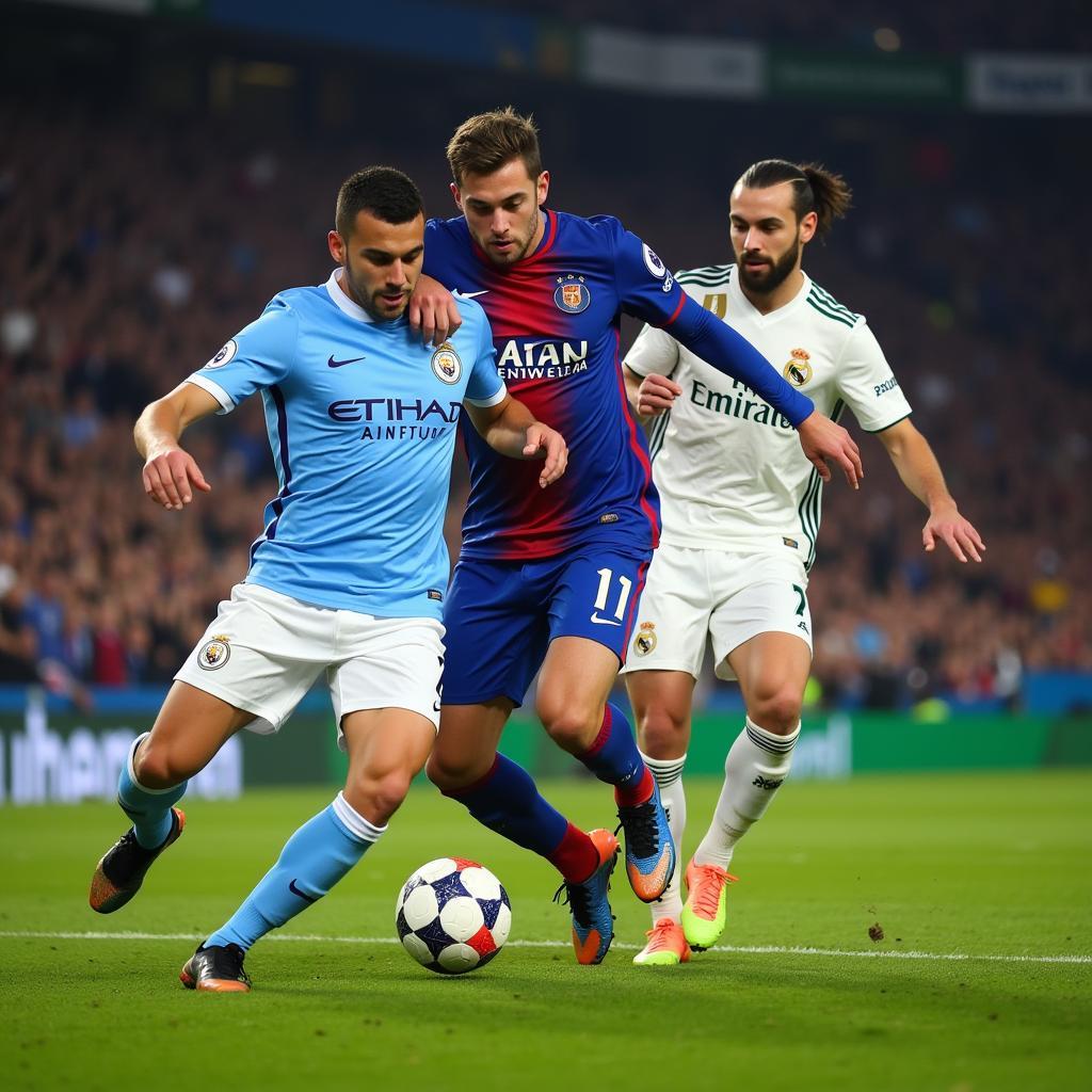 Man City vs Real Madrid đối đầu đỉnh cao