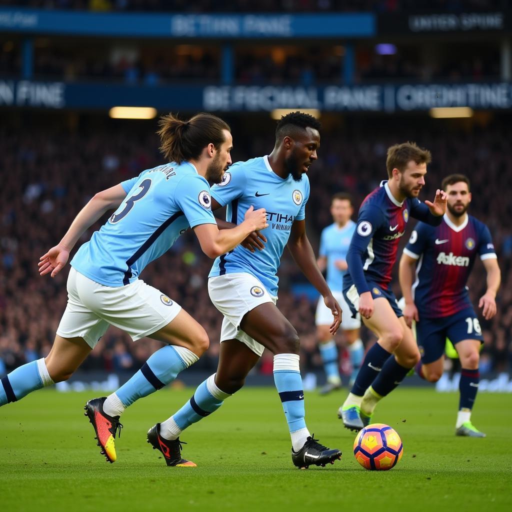 Trận đấu Man City vs Tottenham trực tiếp tại Etihad