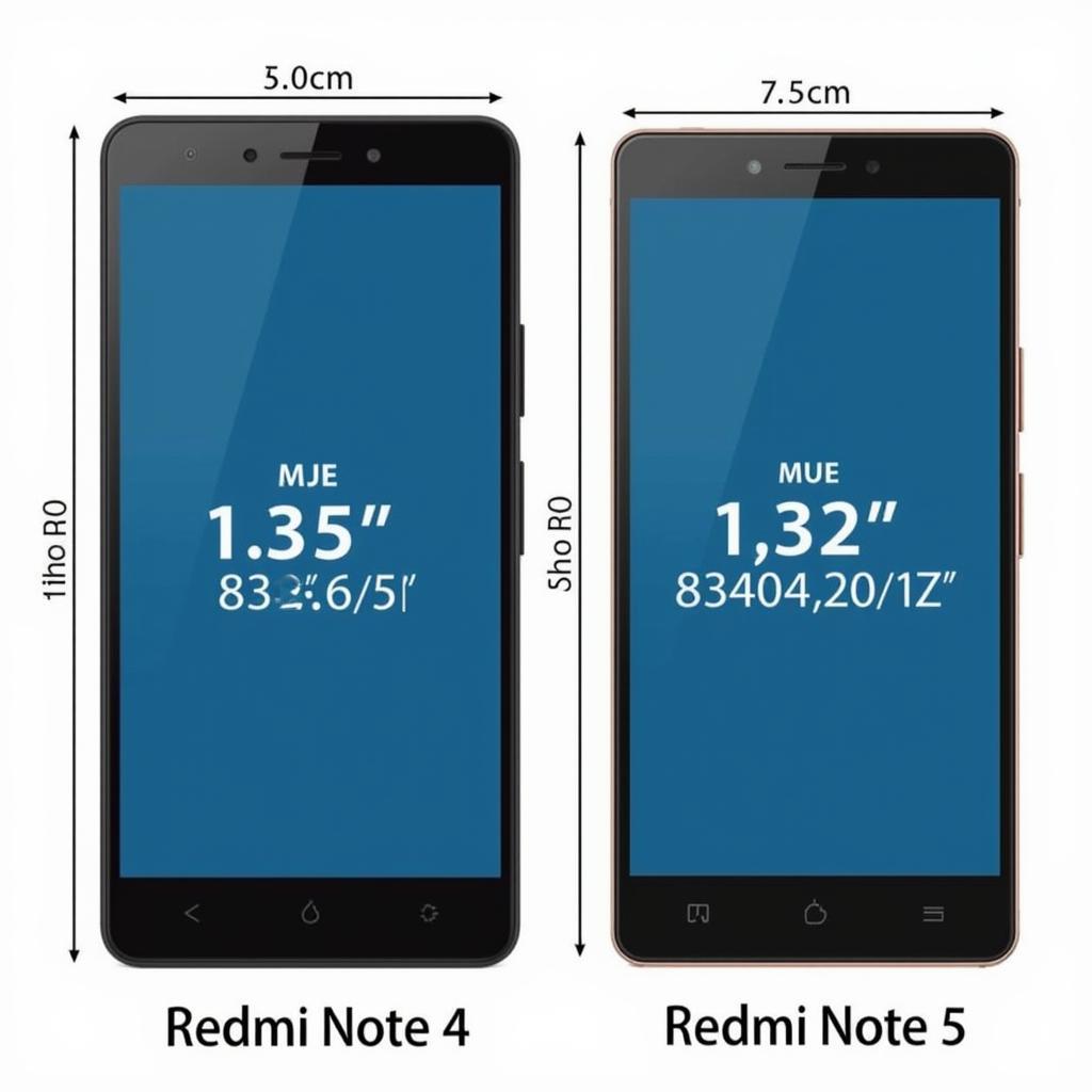 Màn hình Redmi Note 4 và Redmi 5