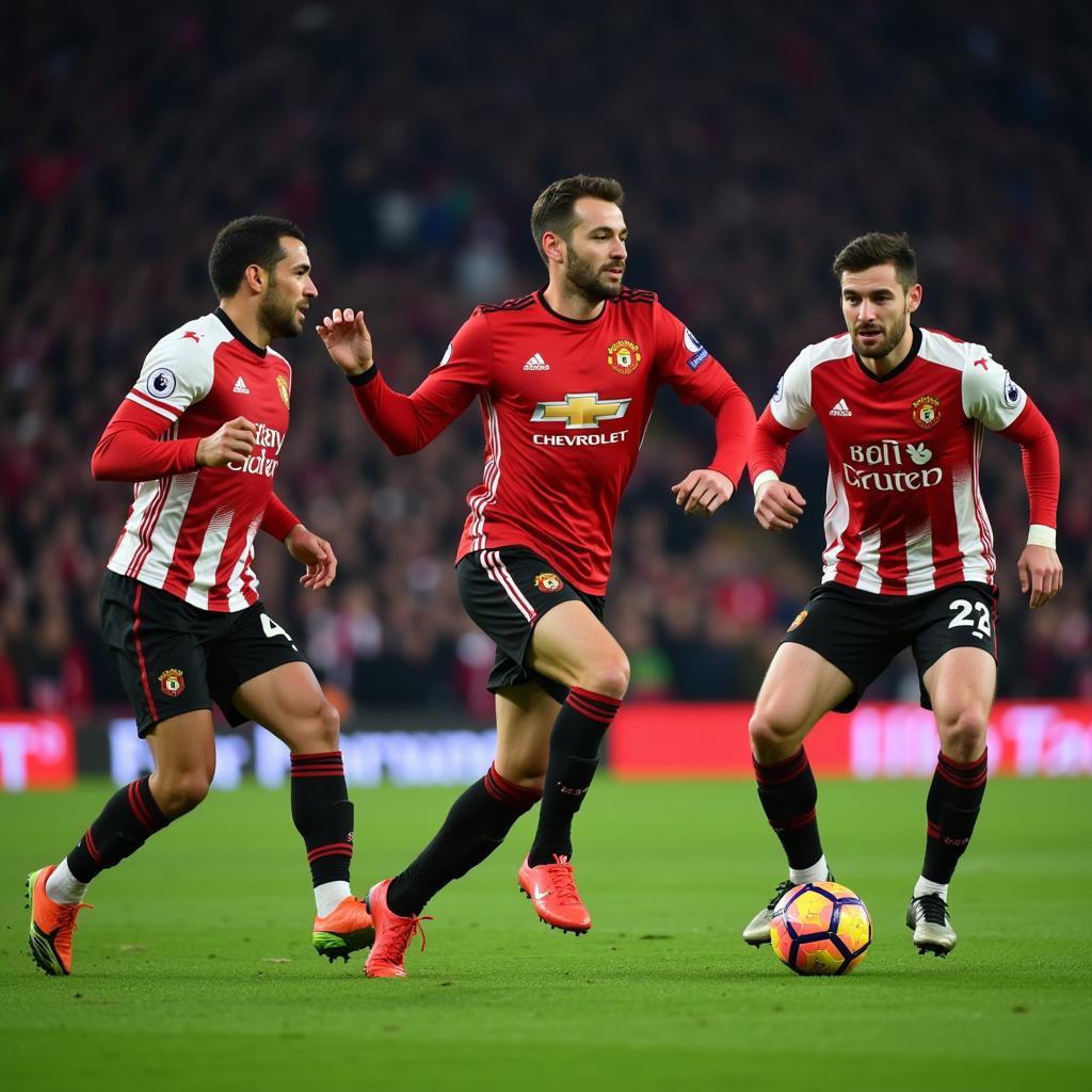 Trận đấu Man vs Southampton live đầy kịch tính và hấp dẫn.