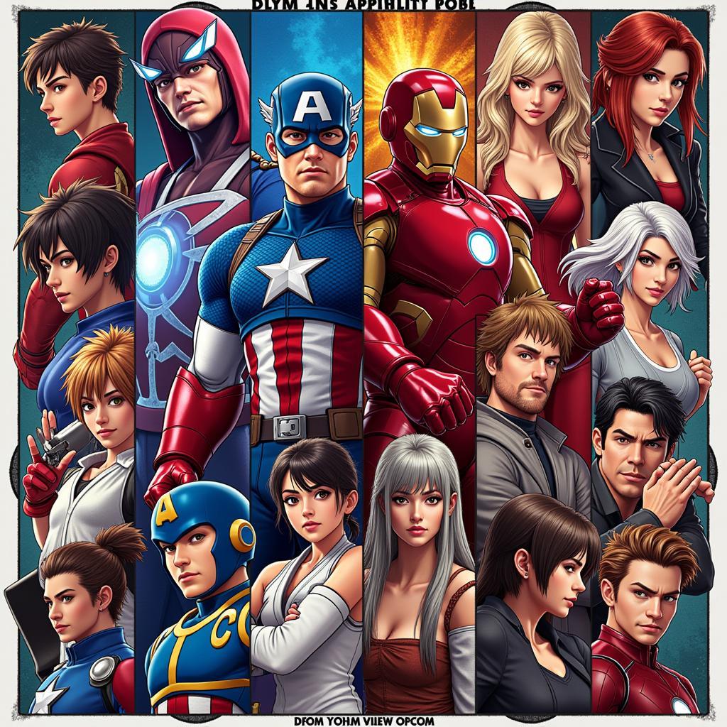 Marvel vs Capcom Infinite: Dàn Nhân Vật Đa Dạng