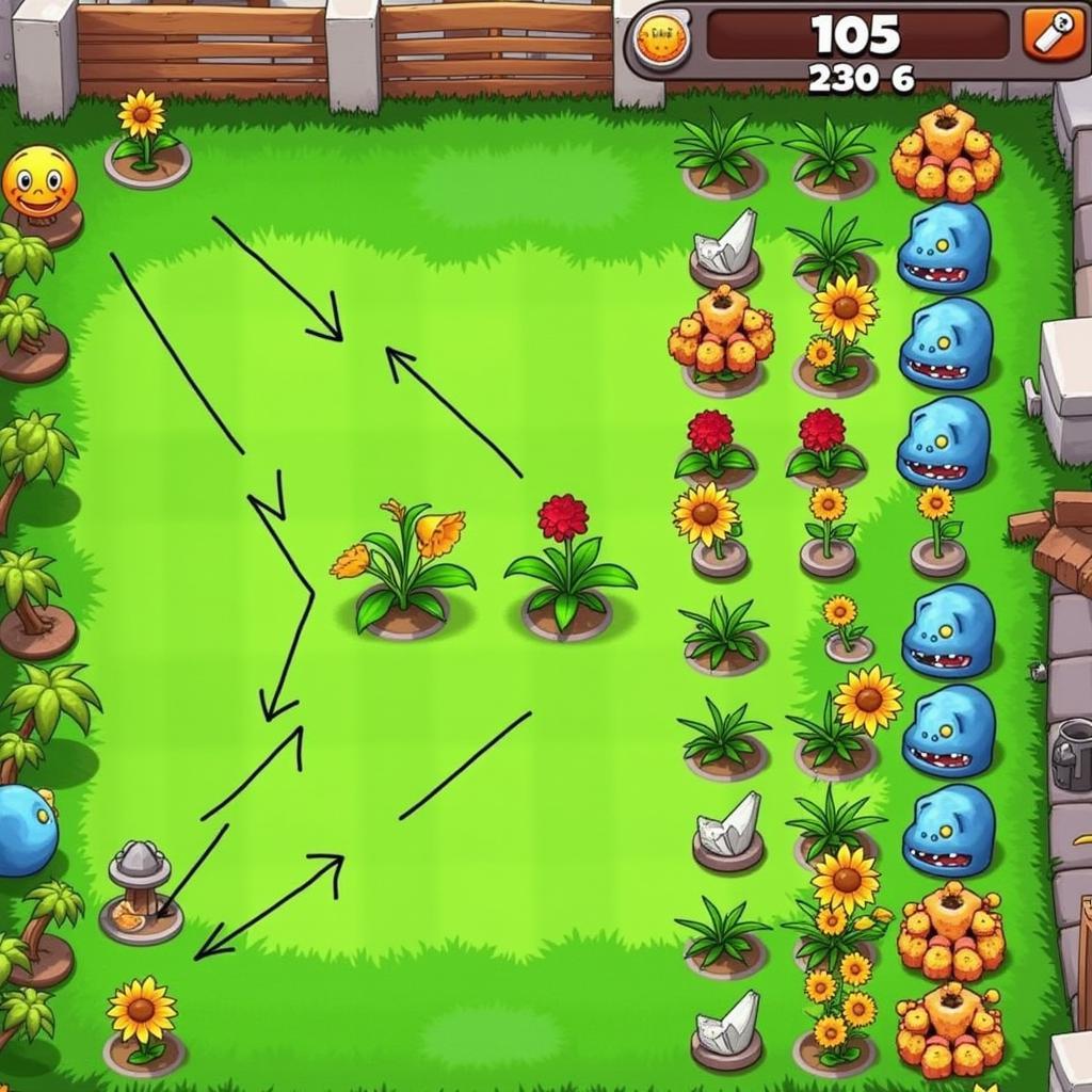 Mẹo chơi hiệu quả trong Plants vs Zombies PC 2018