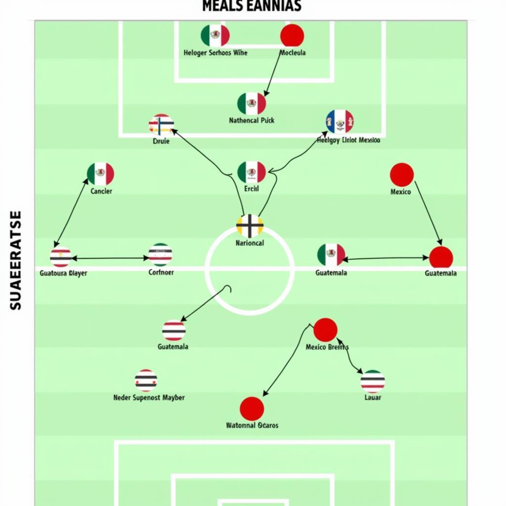 Mexico vs Guatemala: Chiến thuật của hai đội