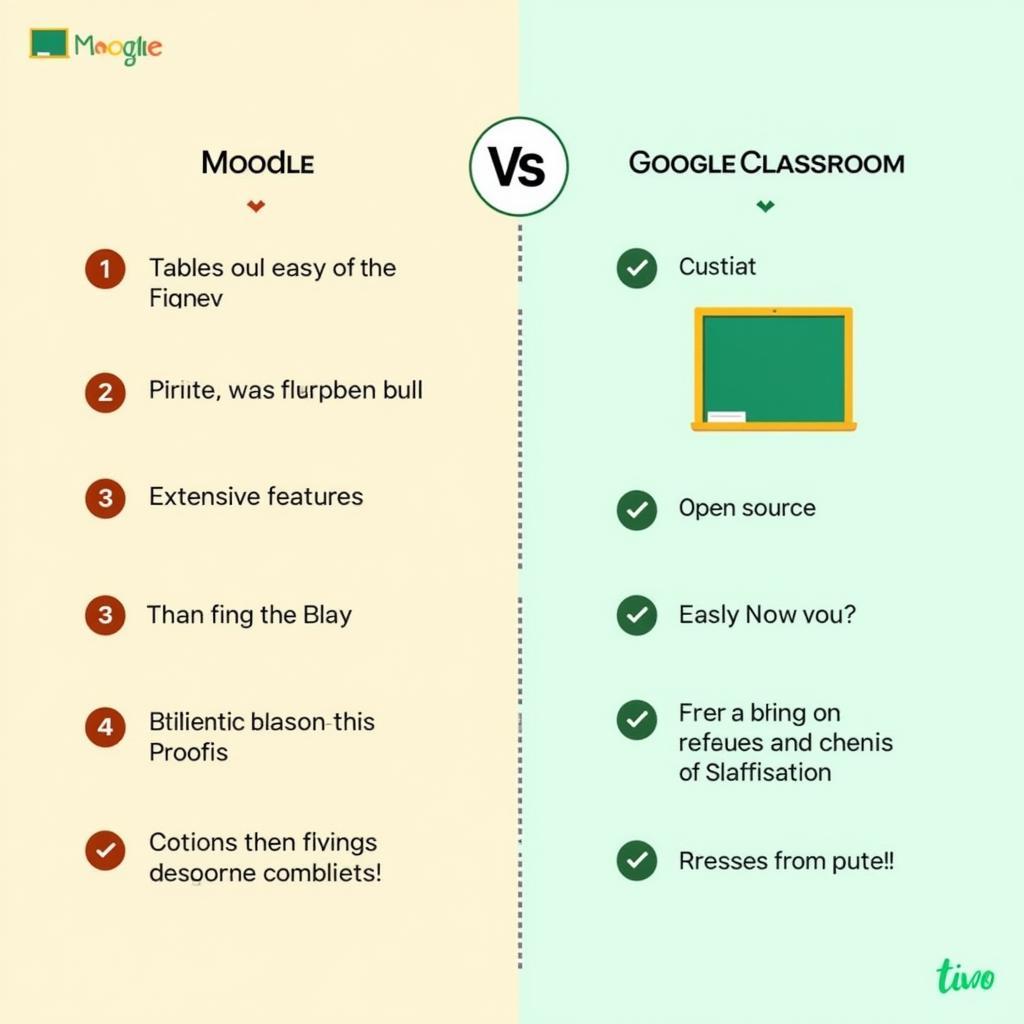 So sánh tính năng và khả năng tùy chỉnh giữa Moodle và Google Classroom