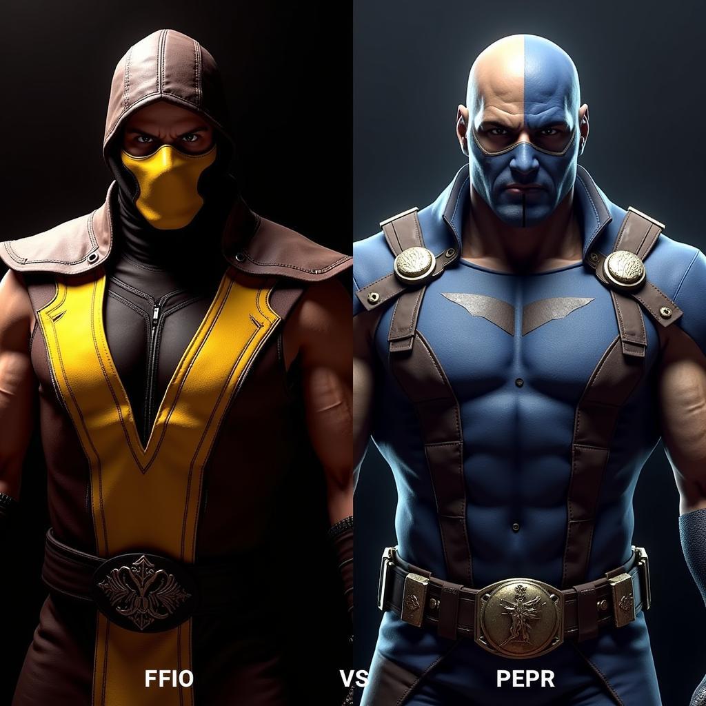 So sánh đồ họa Mortal Kombat X và Injustice 2