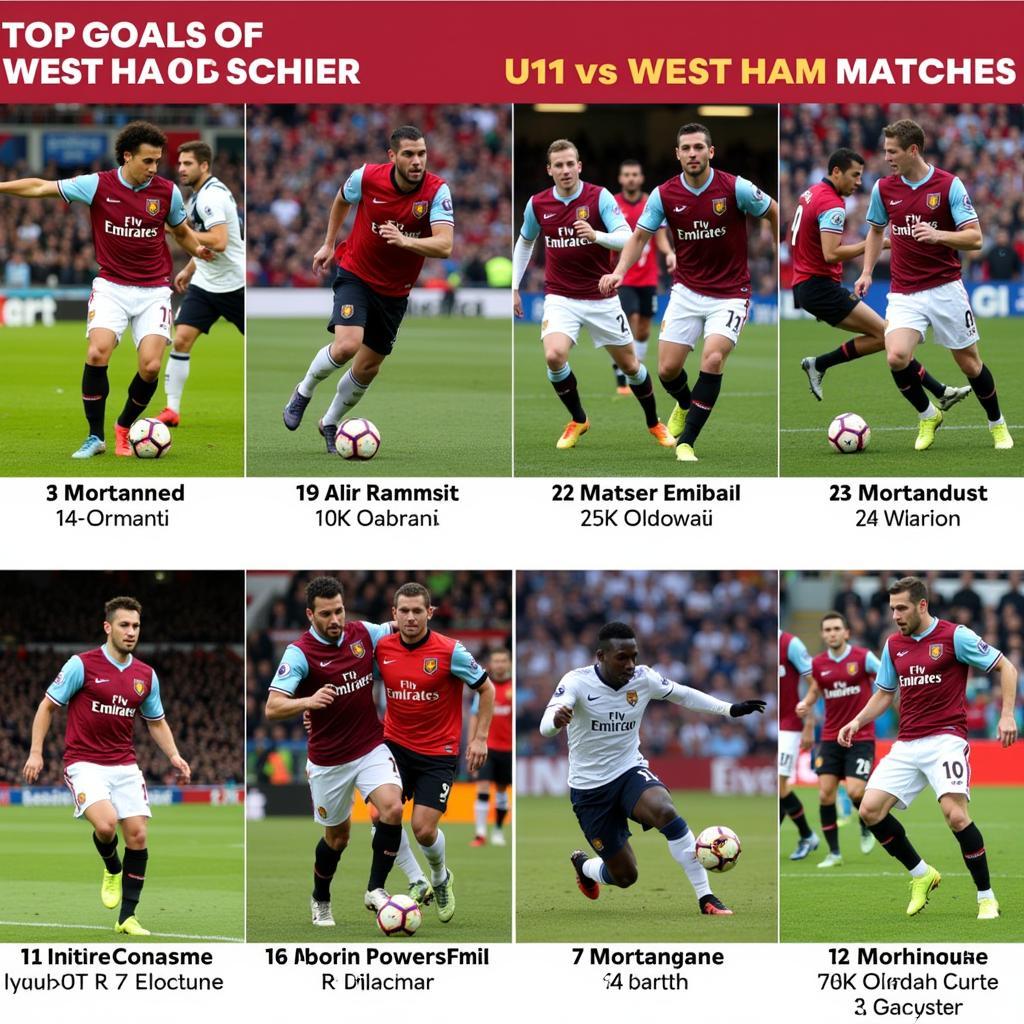 Top Goals Analysis MU vs West Ham