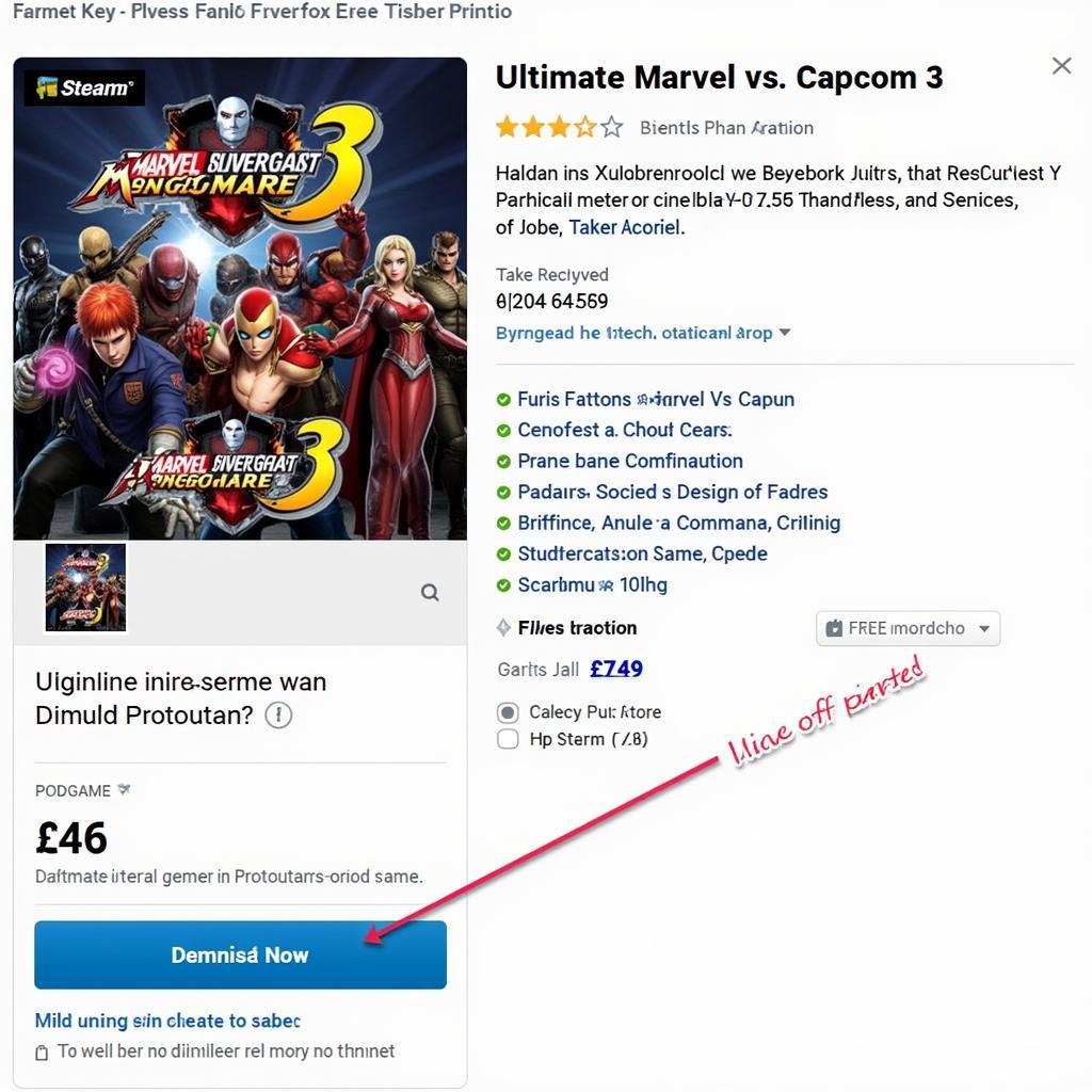 Mua Ultimate Marvel vs. Capcom 3 Steam Key trên Steam