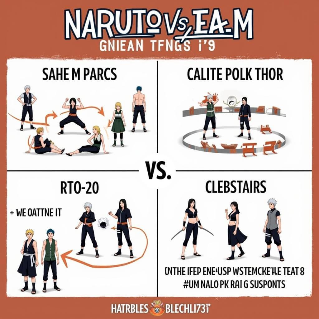 Mẹo chơi Naruto vs Bleach 3.3