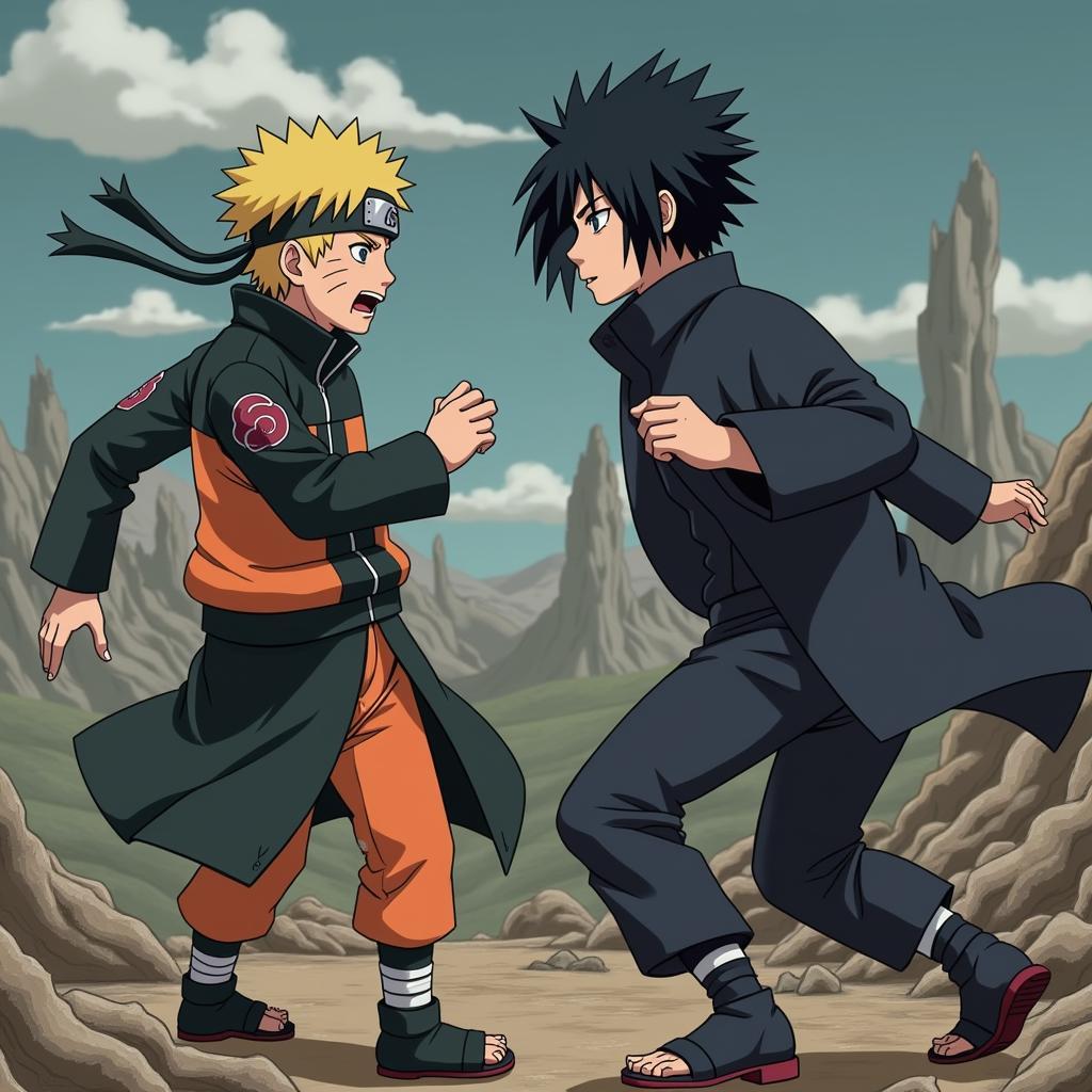 Naruto vs Sasuke: Đối Đầu Định Mệnh