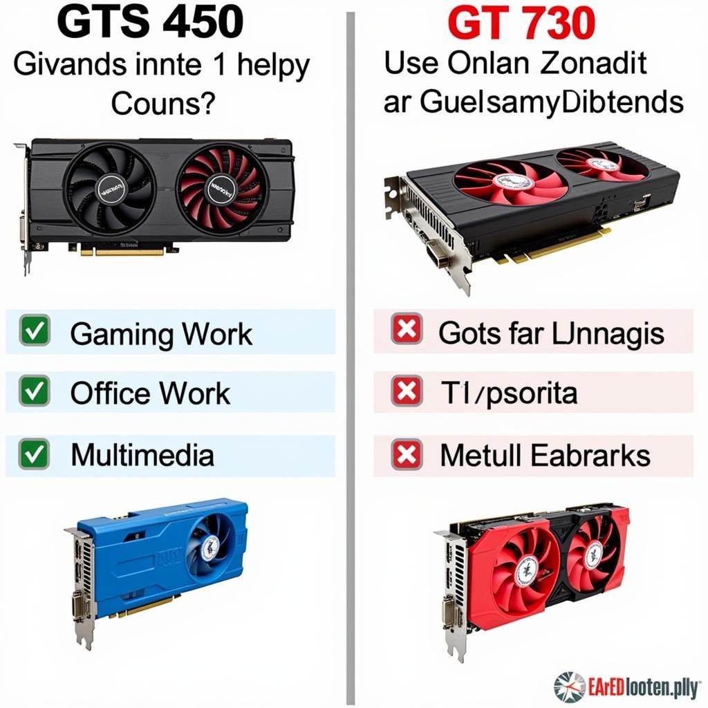 Nên chọn GTS 450 hay GT 730?