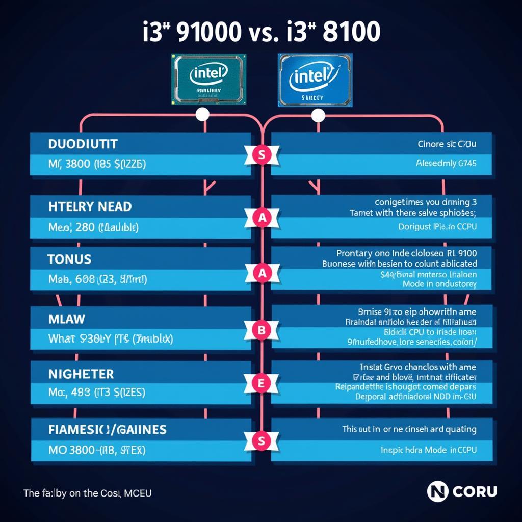 Nên chọn i3 9100F hay i3 8100