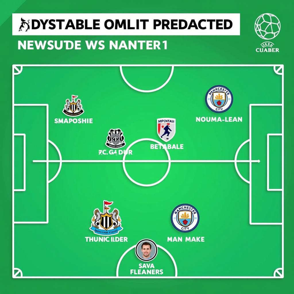 Đội hình ra sân dự kiến Newcastle vs Man City