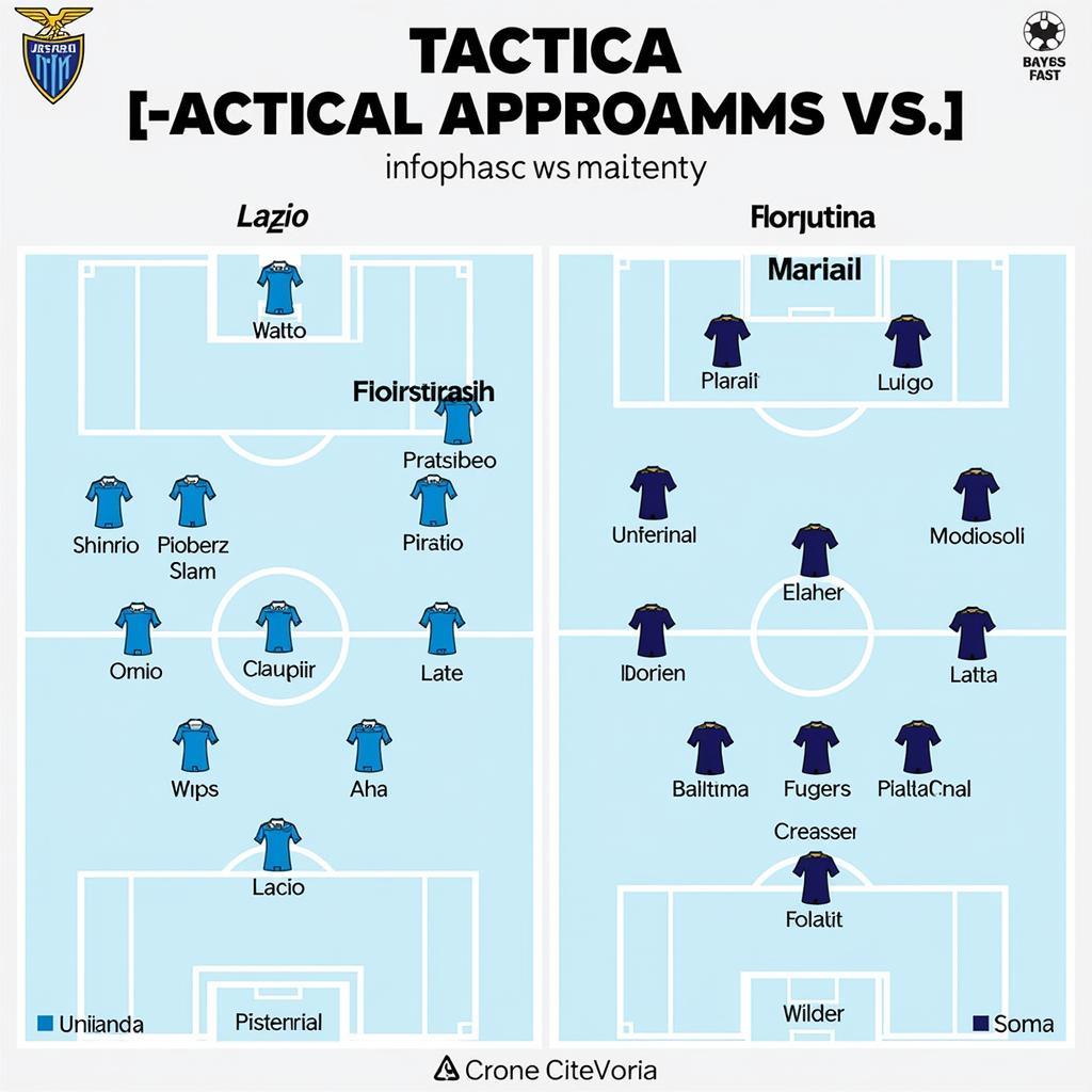 Nhân tố chiến thuật Lazio vs Fiorentina