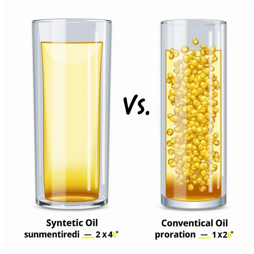 Synthetic Oil vs. Conventional Oil: A Visual Comparison