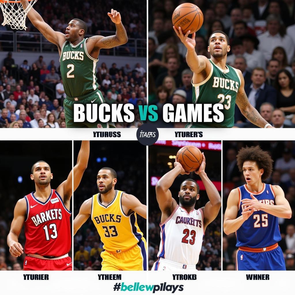 Những khoảnh khắc đáng nhớ trong các trận đấu Bucks vs