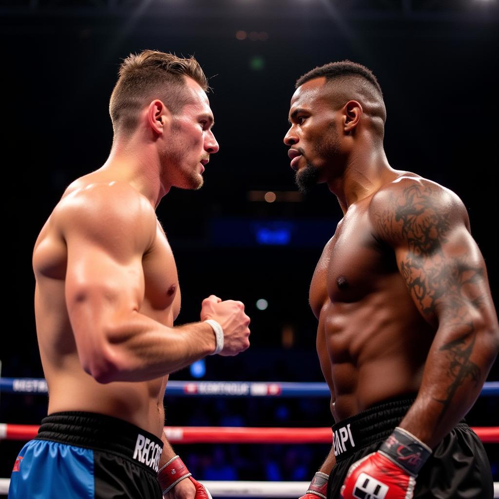 Nieky Holzken đối đầu với Murthel Groenhart trong một trận đấu đầy kịch tính.