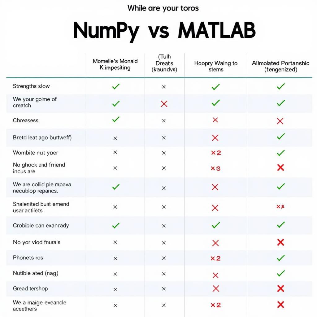 Ưu và khuyết điểm của NumPy và MATLAB