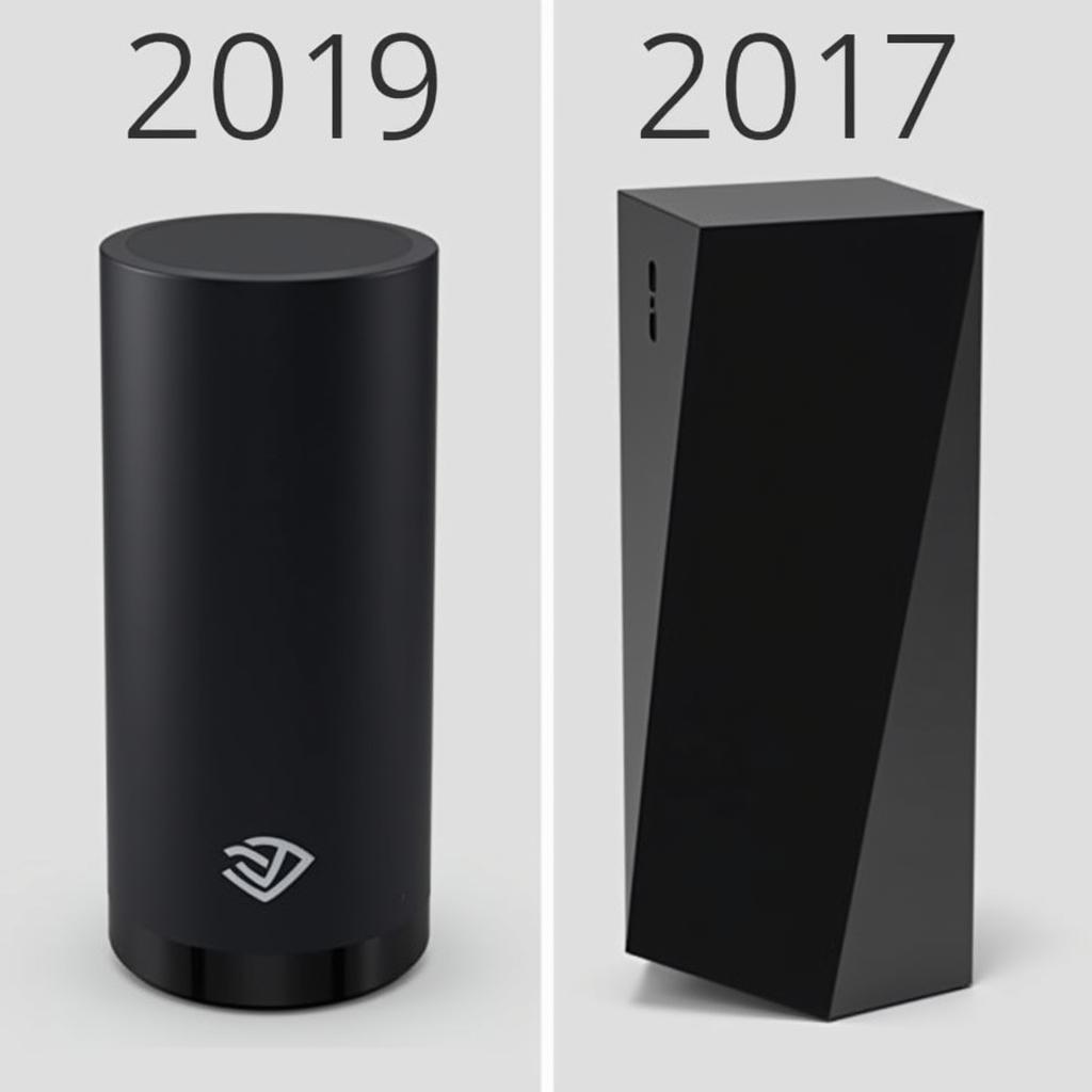 So sánh Thiết Kế Nvidia Shield TV 2019 và 2017