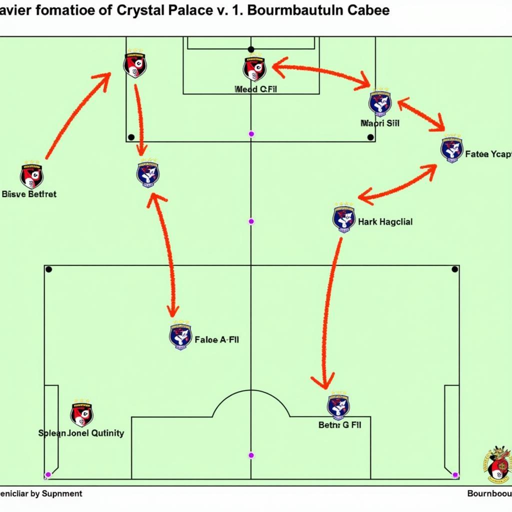 Phân tích chiến thuật của Crystal Palace và Bournemouth