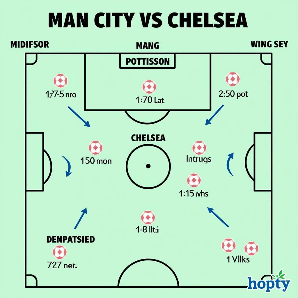 Phân tích chiến thuật Man City vs Chelsea