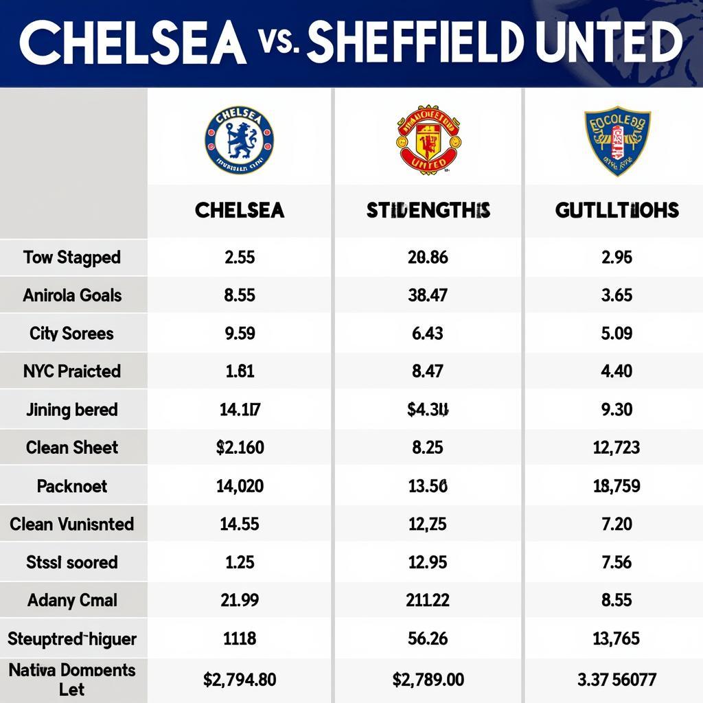 Phân tích lực lượng Chelsea và Sheffield United