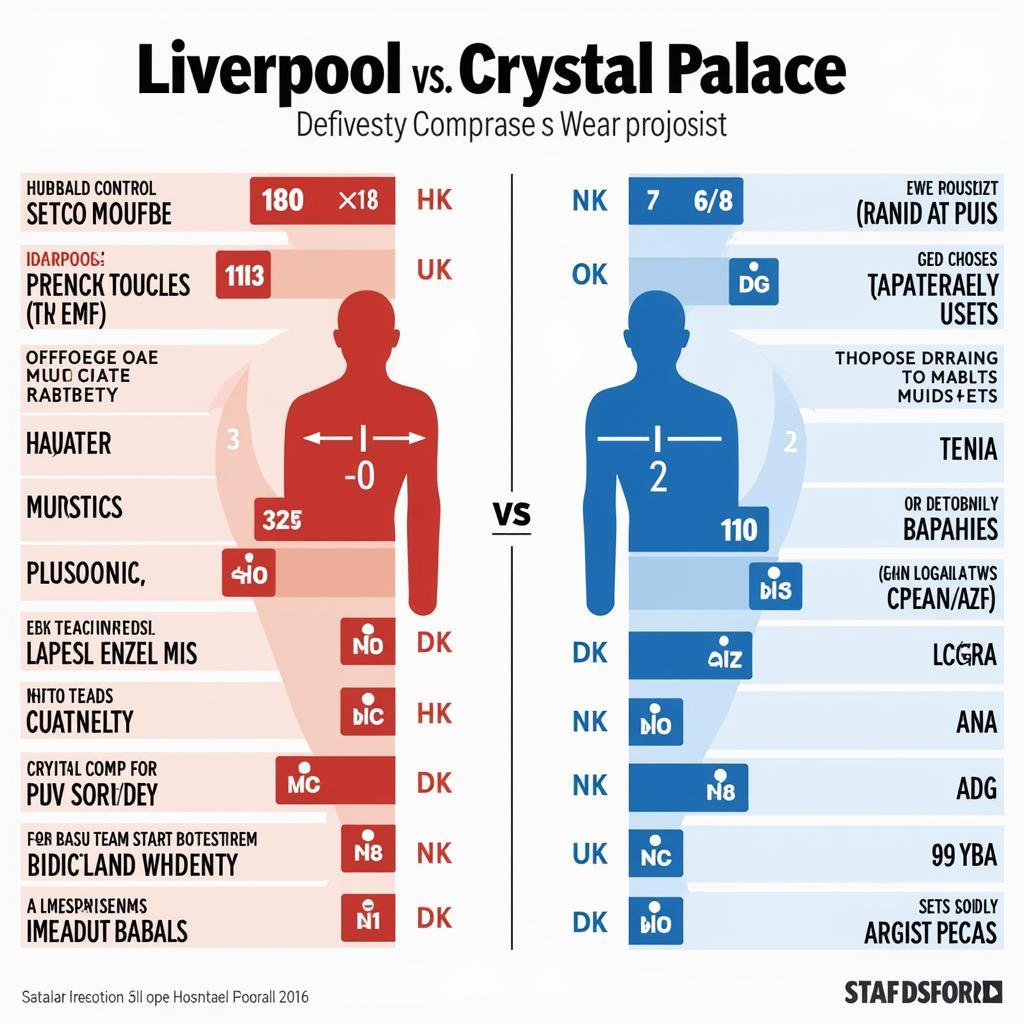 Phân tích sức mạnh Liverpool và Crystal Palace