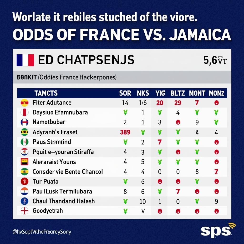 Soi kèo Pháp vs Jamaica