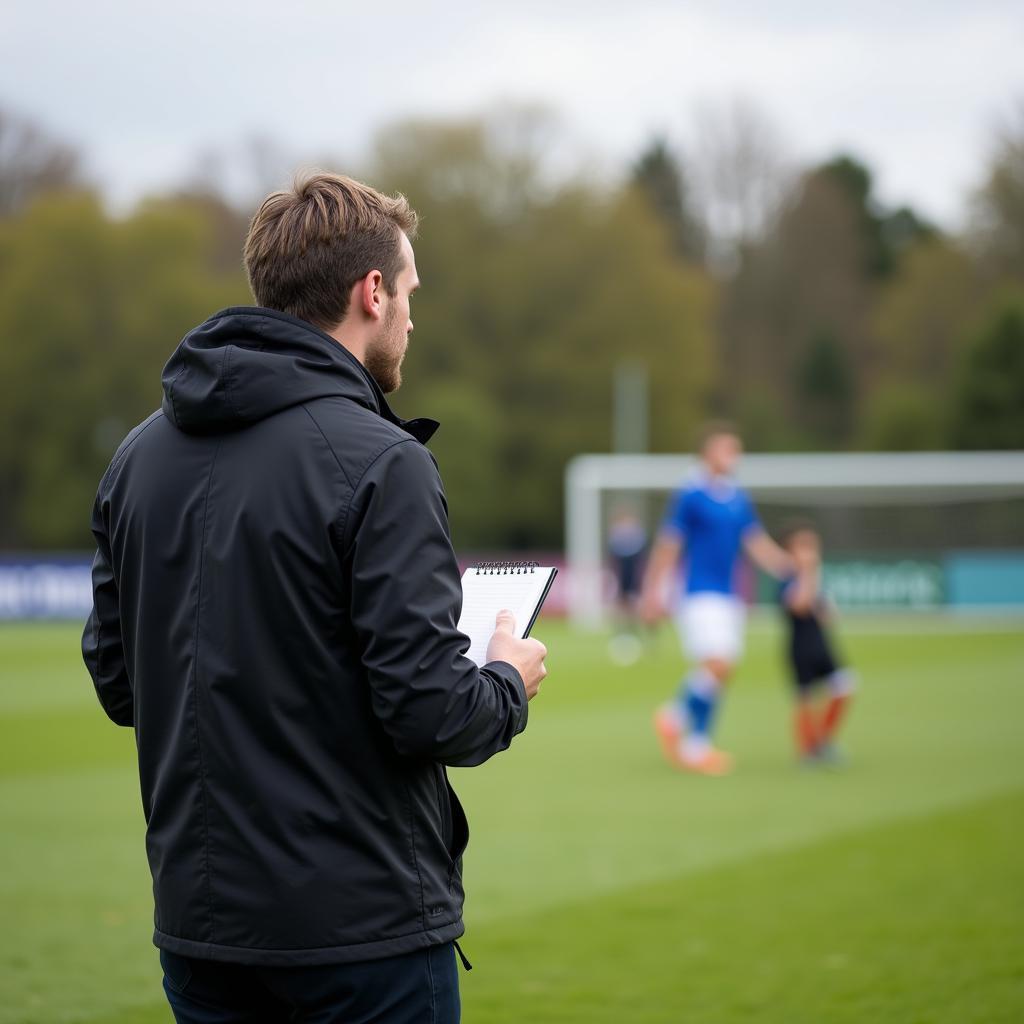 Discovering young football talent