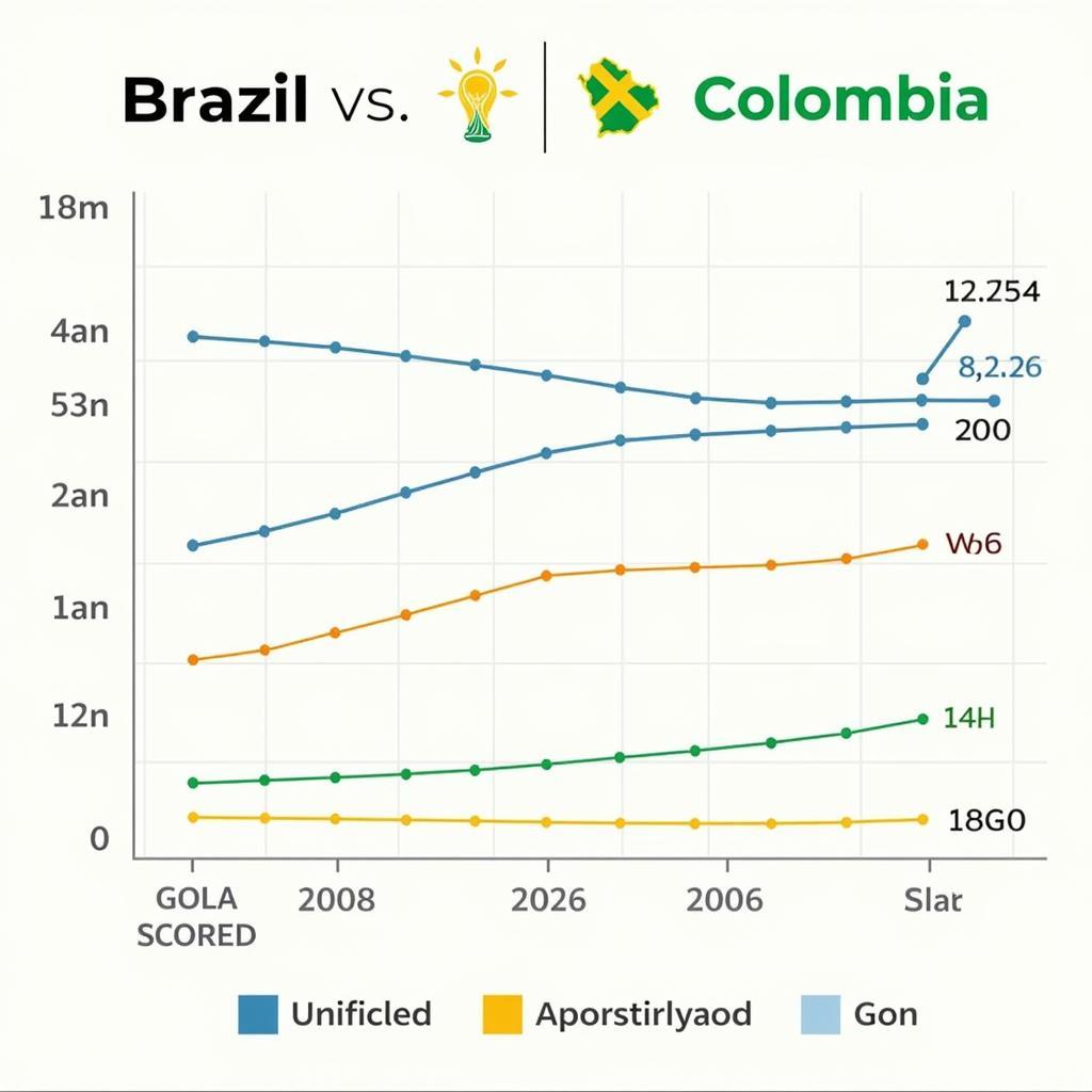 Phong độ hiện tại của Brazil và Colombia