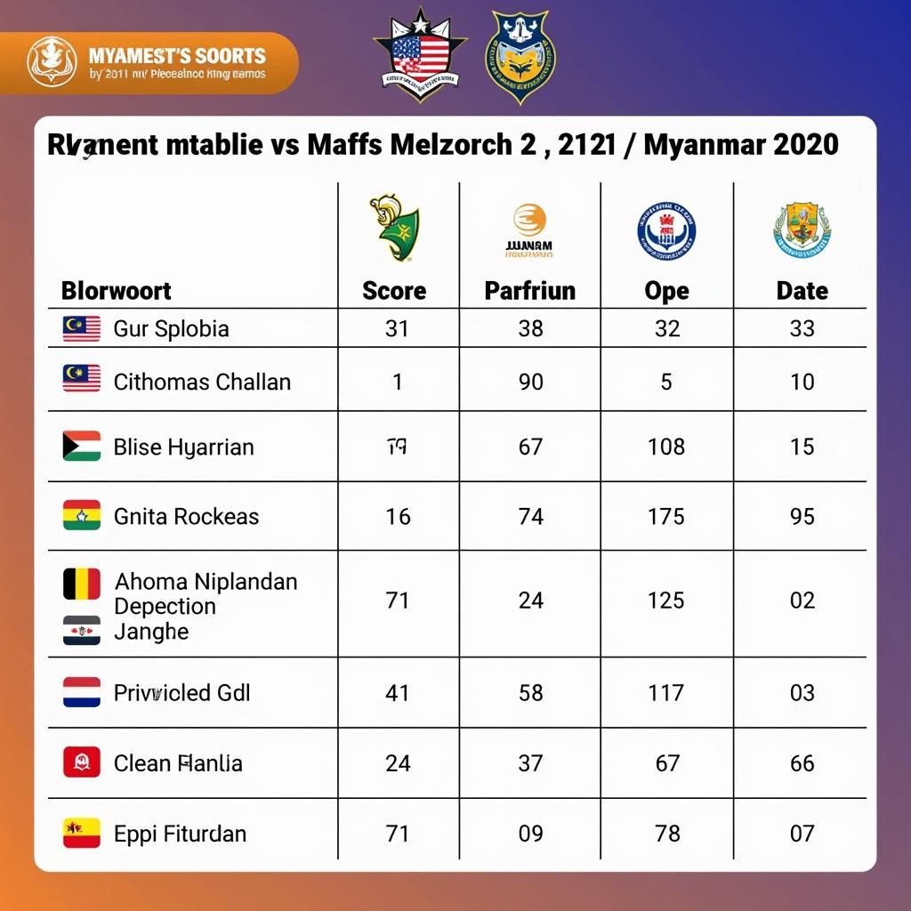 Phong độ gần đây của Malaysia và Myanmar