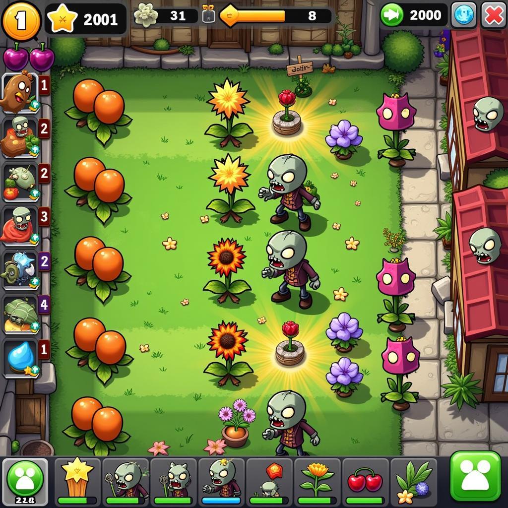 Plants vs. Zombies 2 China Gameplay Screenshot