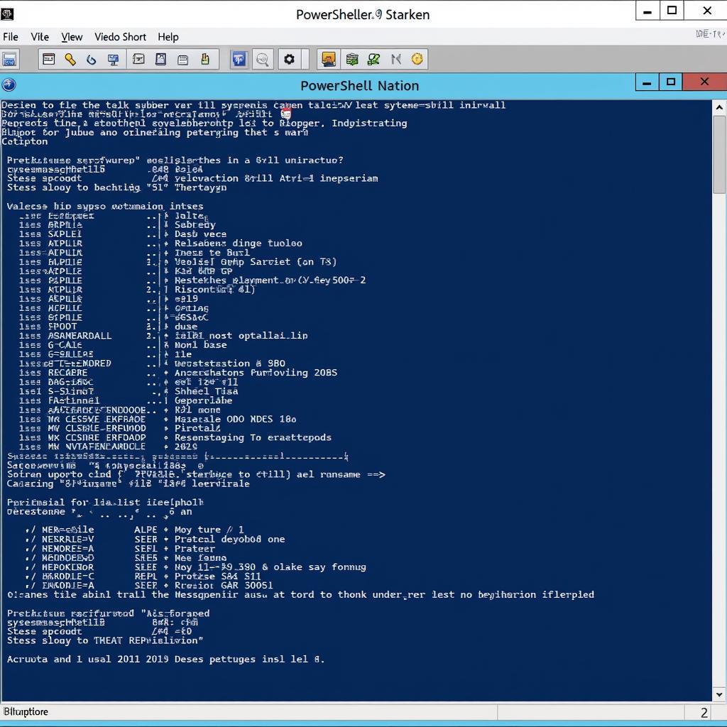 PowerShell trên Windows quản trị hệ thống