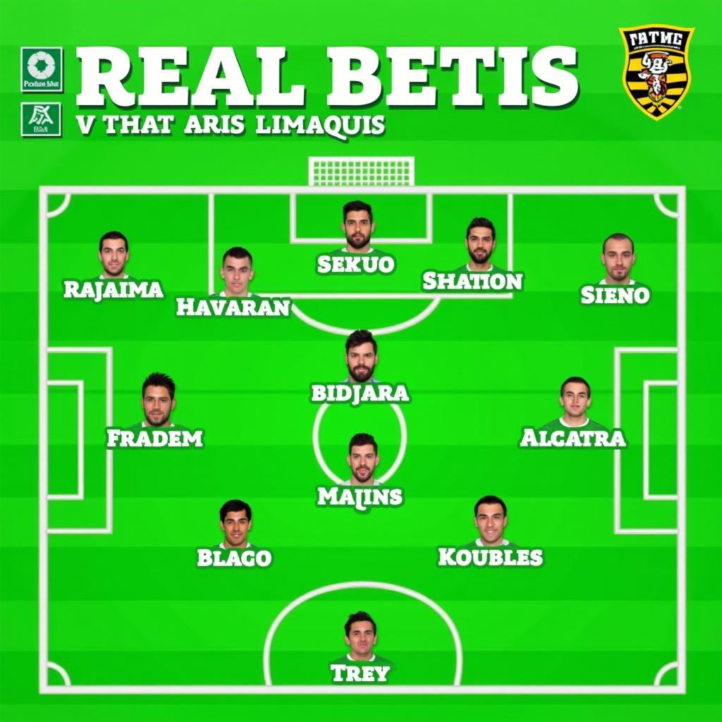 Đội hình Real Betis ra sân