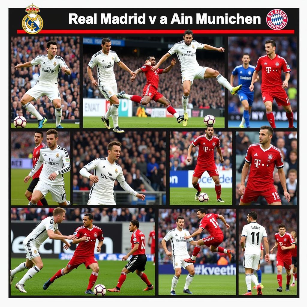 Real Madrid và Bayern Munich: Khoảnh khắc đáng nhớ