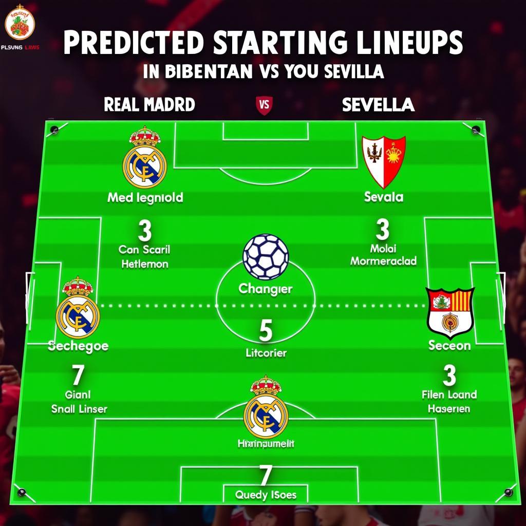 Real Madrid vs Sevilla: Dự Đoán Đội Hình