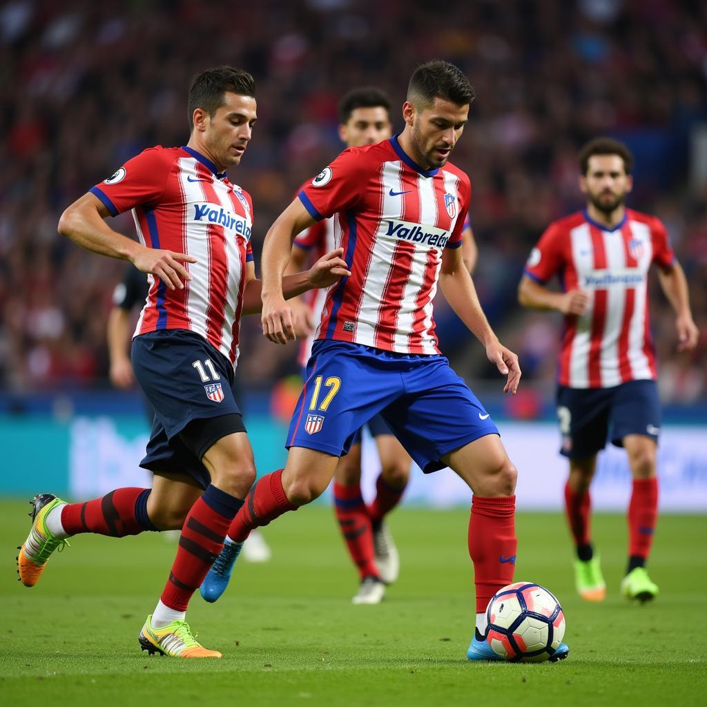 Real Sociedad vs Atletico Madrid Tấn Công