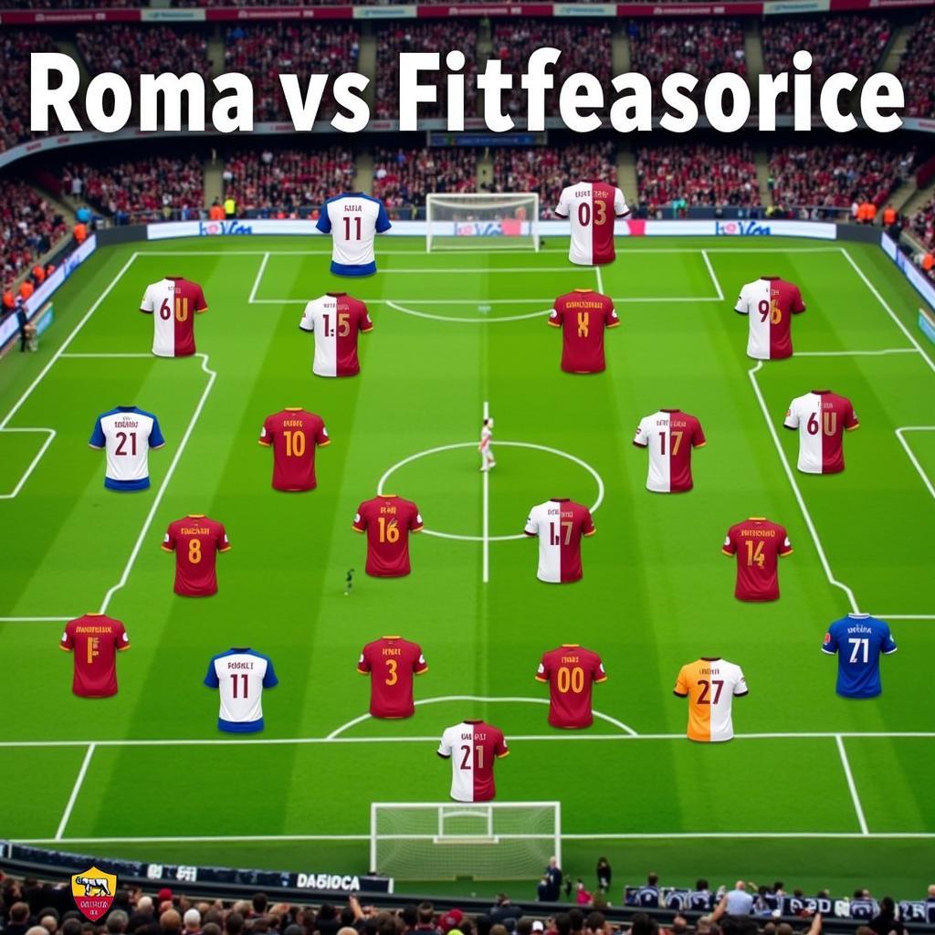 Đội hình ra sân Roma vs Frosinone