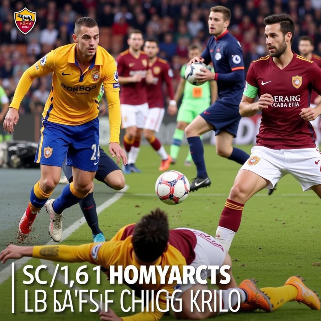 Highlights trận đấu Roma vs Frosinone