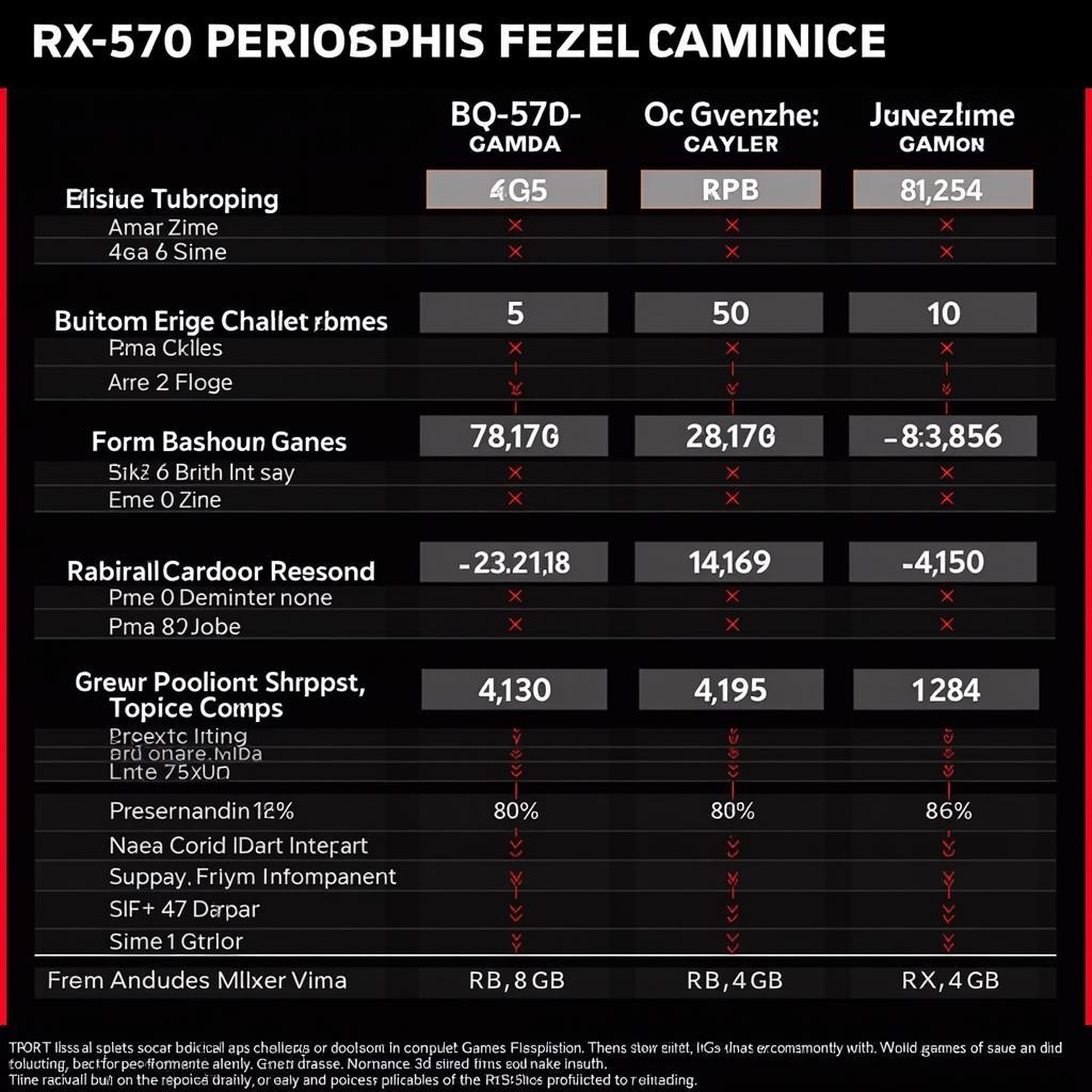 So sánh hiệu năng RX 570 4GB vs 8GB