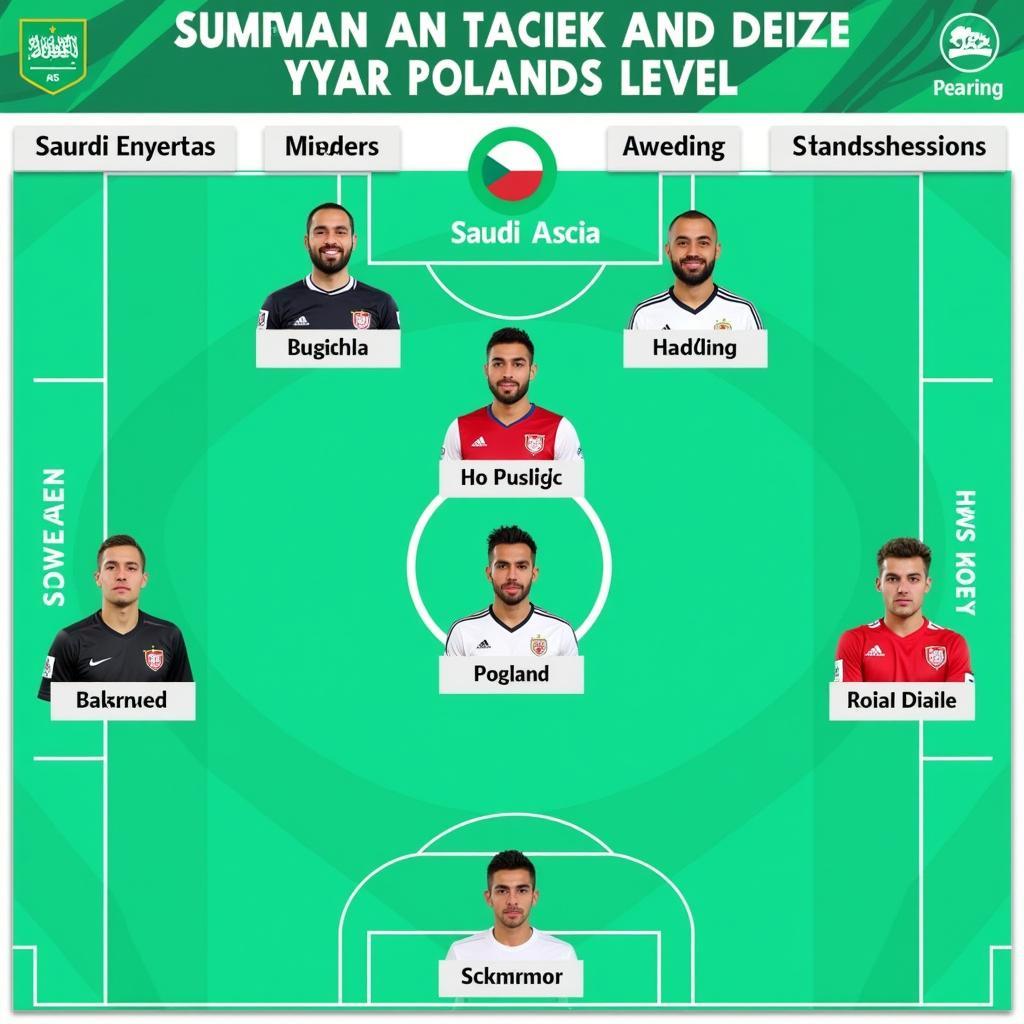 Phân tích chiến thuật Saudi Arabia vs Ba Lan