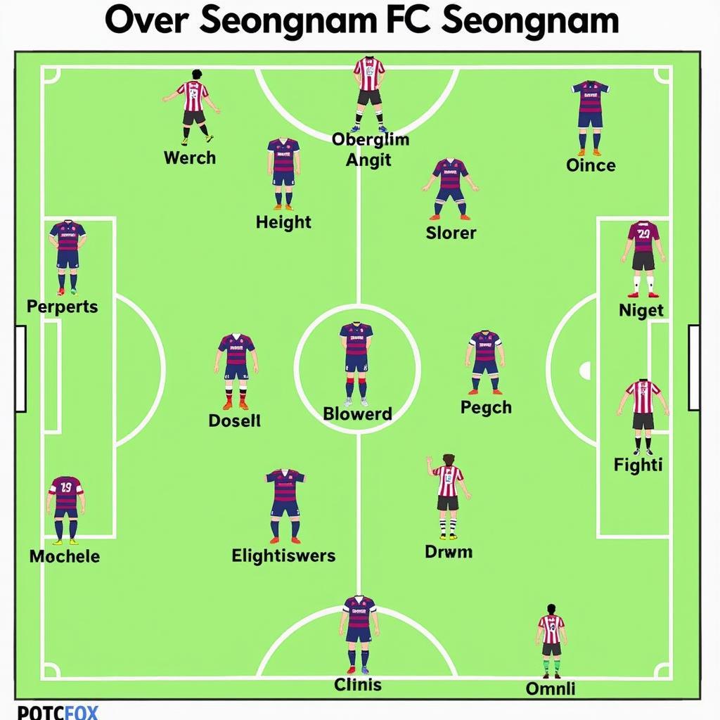 Đội hình chiến thuật của Seongnam FC