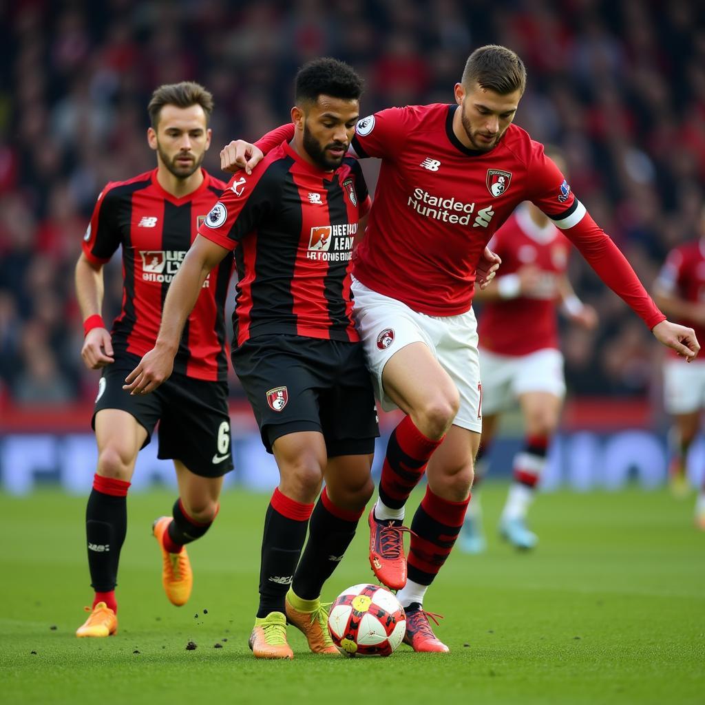 Sheffield United và Bournemouth đối đầu kịch tính