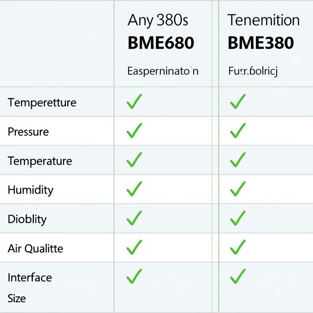 So sánh BME680 và BME280